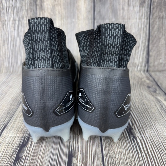 Nike Alpha Menace Elite 3 Flyknit Black/Iron Grey/White Mens CT6648-010 - Picture 3 of 8